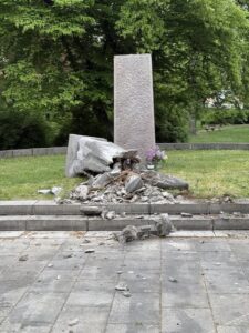памятник красноармейцам в Теплице