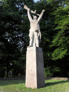 памятник красноармейцам в Теплице