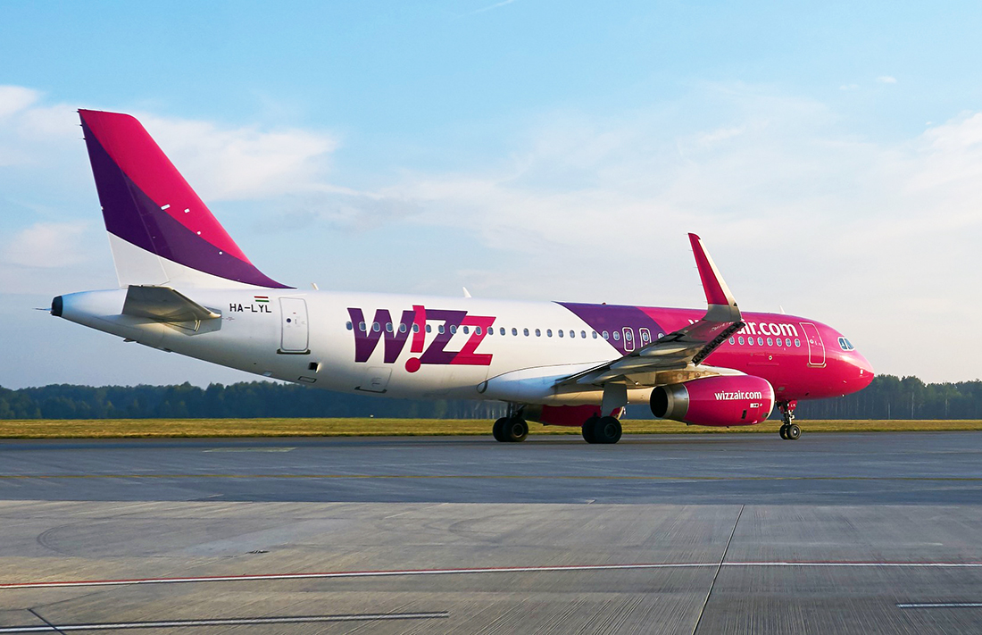 Wizz Air дарит скидки до 21% на все рейсы в честь 21-летия: куда полететь из Праги